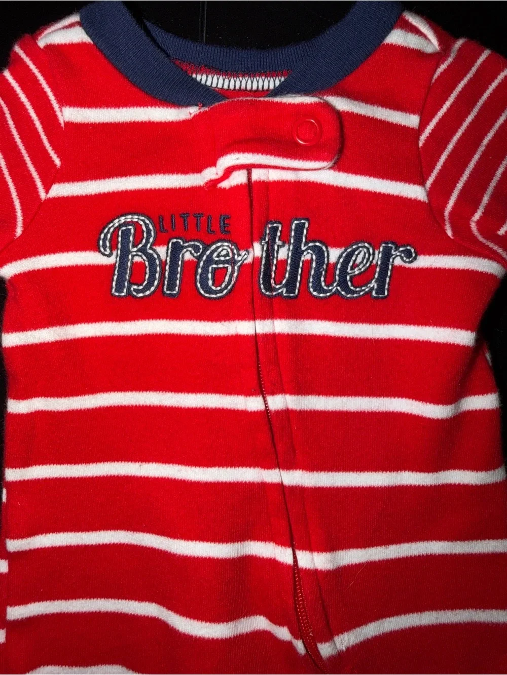 ❤️ Carter’s “Little Brother” Preemie Footed Sleeper